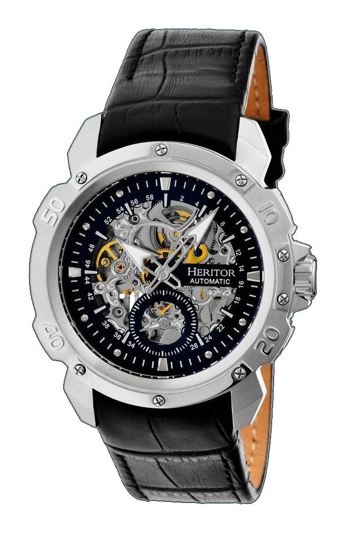 Conrad Silver/Black | Black Dial