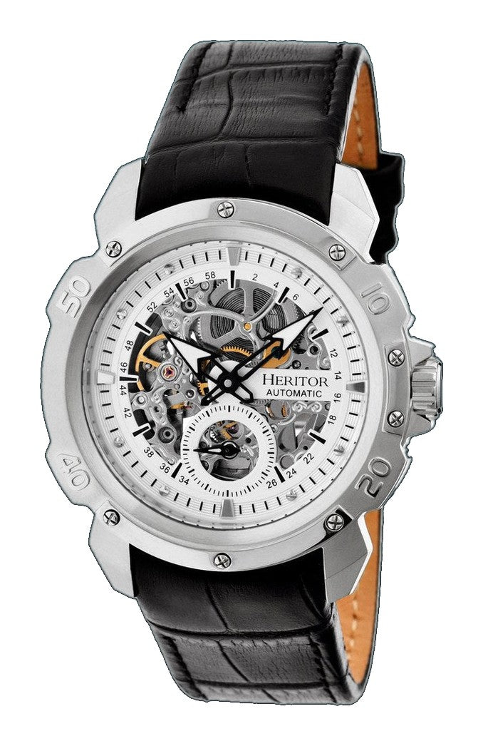 Conrad Black/Silver | White Dial