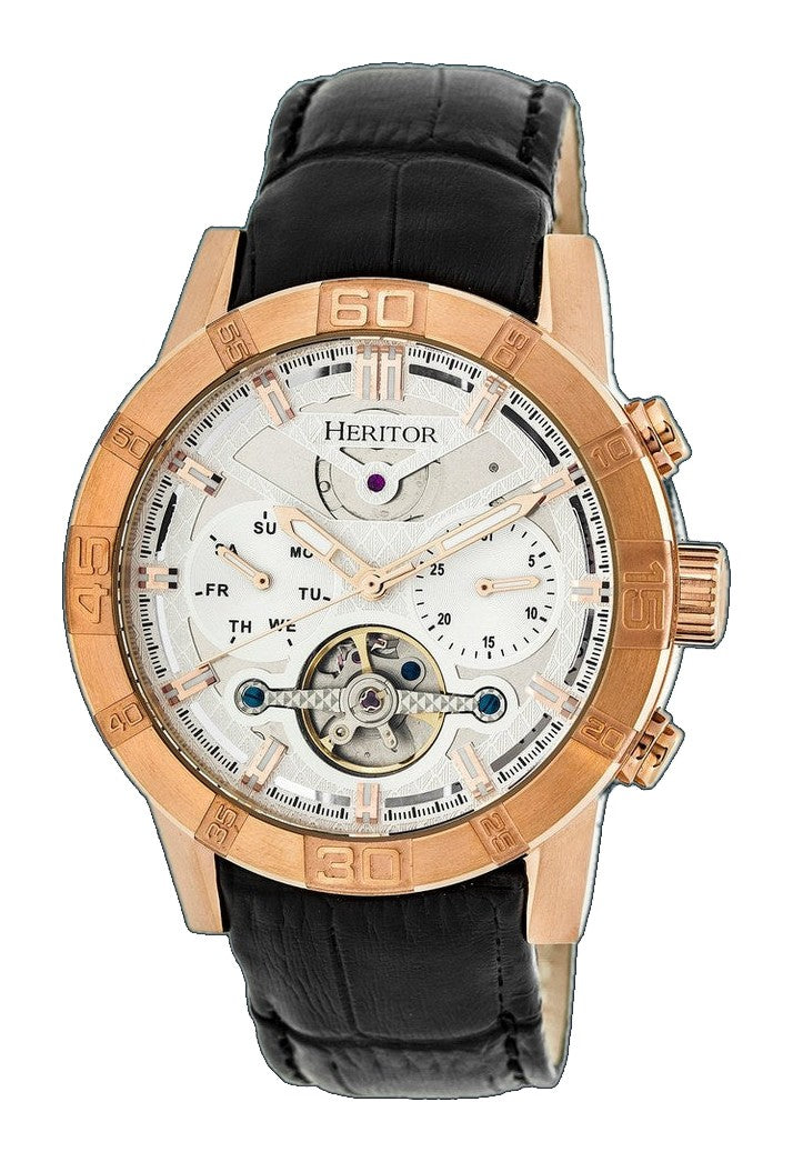 Hannibal Rose Gold/Silver | Silver Dial