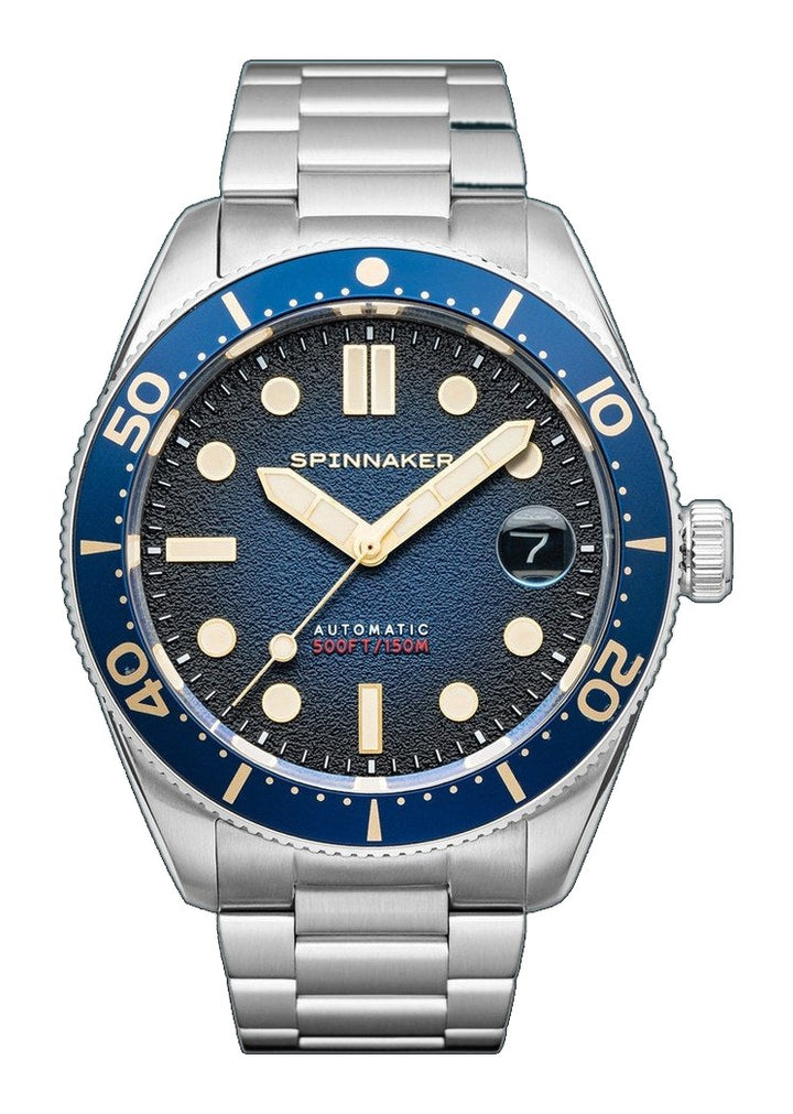 Croft Midsize Blue / Stainless Steel | Blue Dial