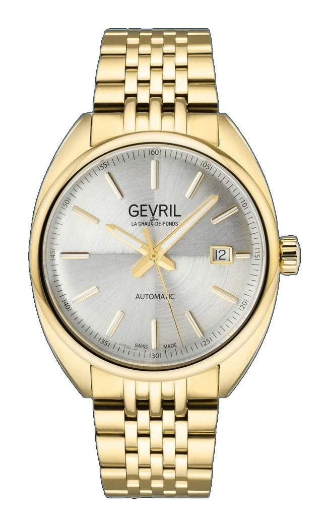 Five Points Gevril Five Points Dress Watch Sellita SW200 | Silver Dial
