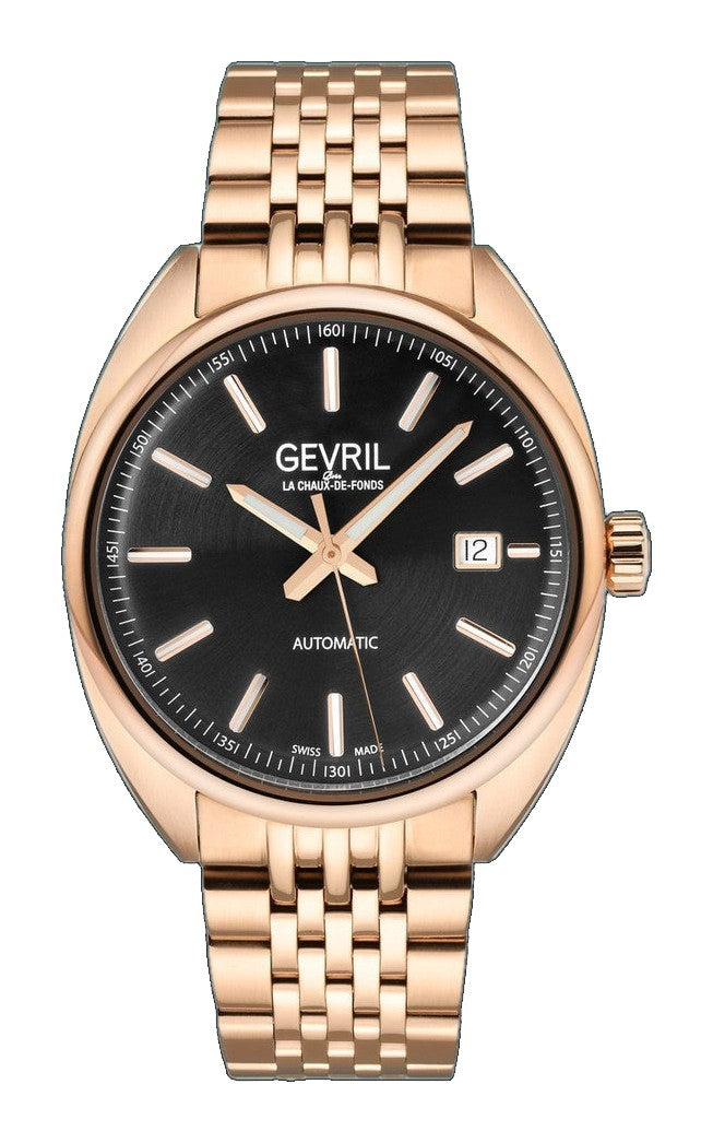 Five Points Gevril Five Points Dress Watch Sellita SW200  Rose | Rose Gold Dial