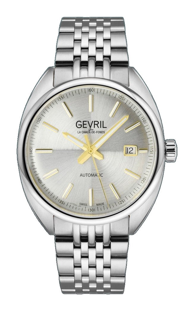 Five Points Gevril Swiss Made Automatic Five points Sellita SW200 | Silver Dial