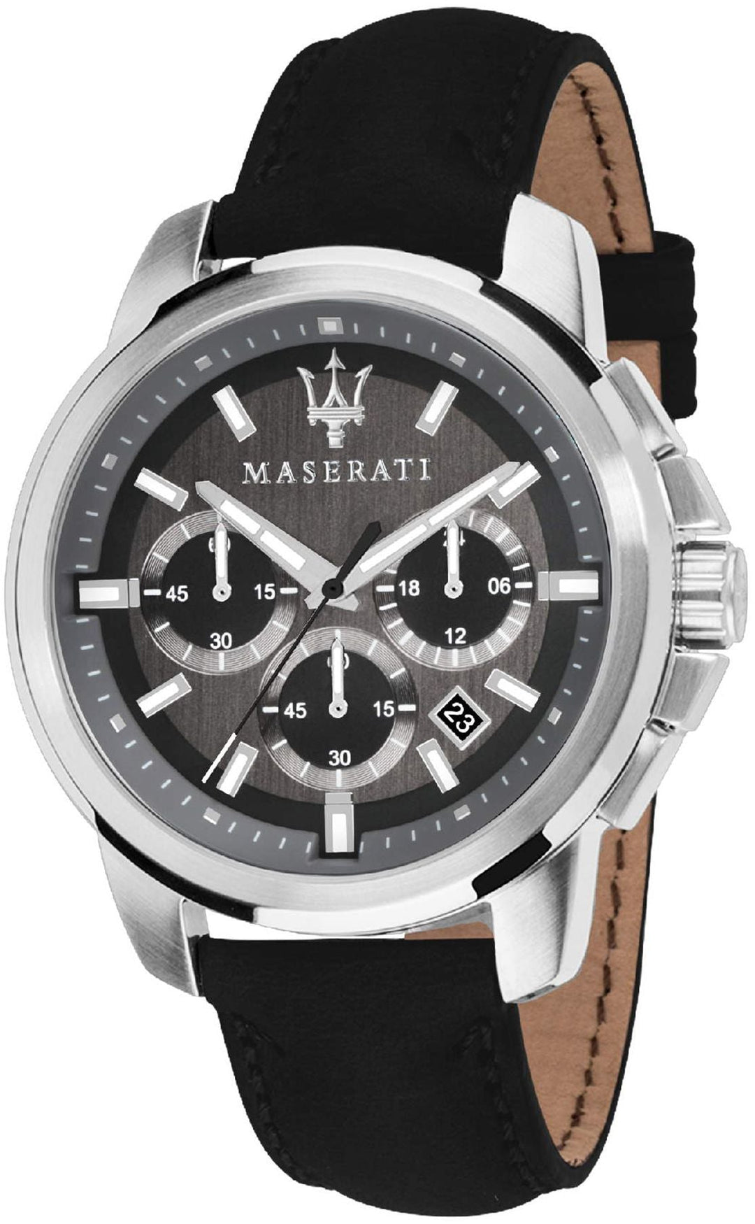 SUCCESSO Silver / Leather | Silver Dial