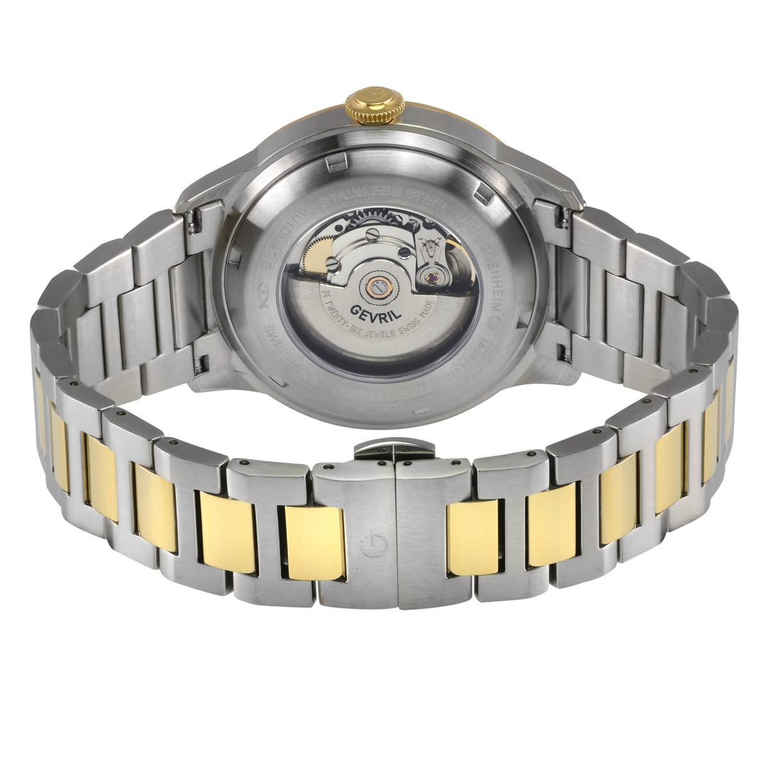 Guggenheim Sellita SW 220 Custom date wheel, SS Case, Brown dial, SS Bracelet | 
