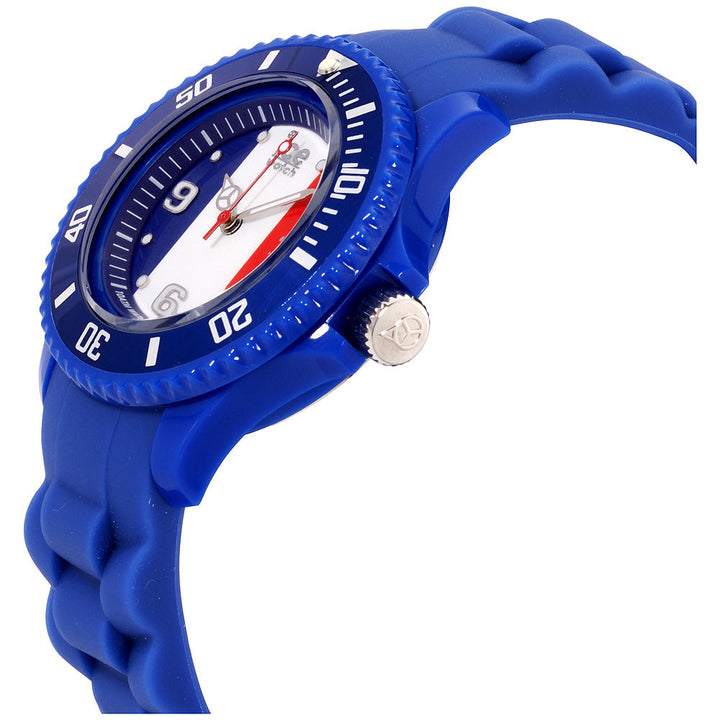 Ice-World 36mm / Blue White Red / Blue | Multi-Color Dial