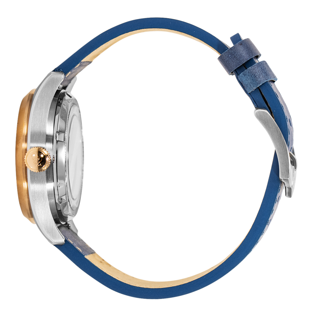 Elegant Sport Blue / Leather Blue Dial