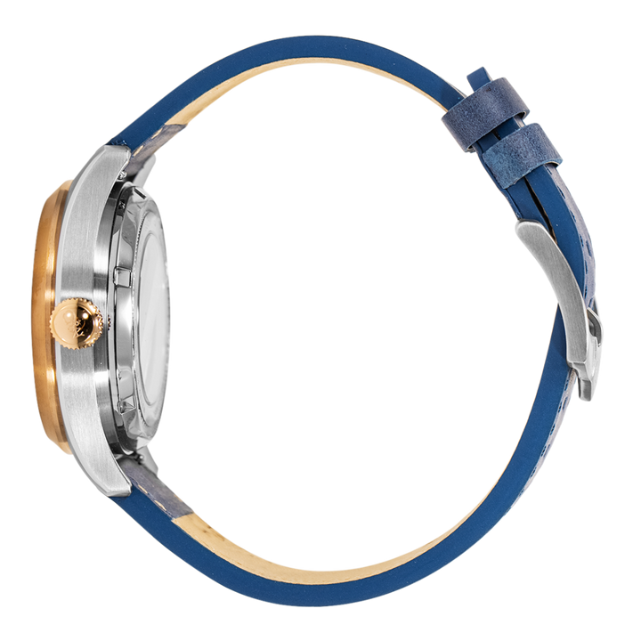 Elegant Sport Blue / Leather Blue Dial