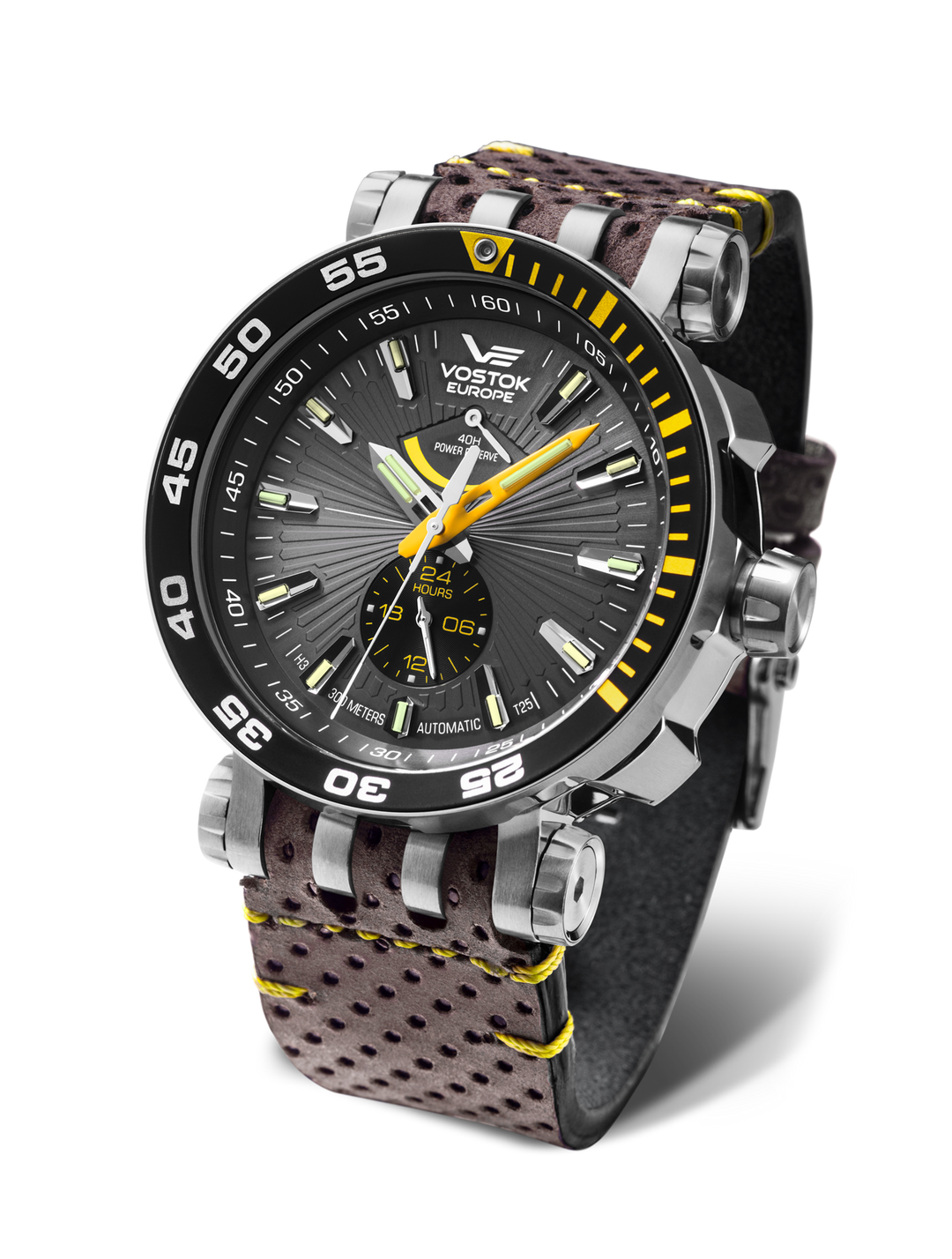 Energia Gray Dial / Brown Leather Gray Dial
