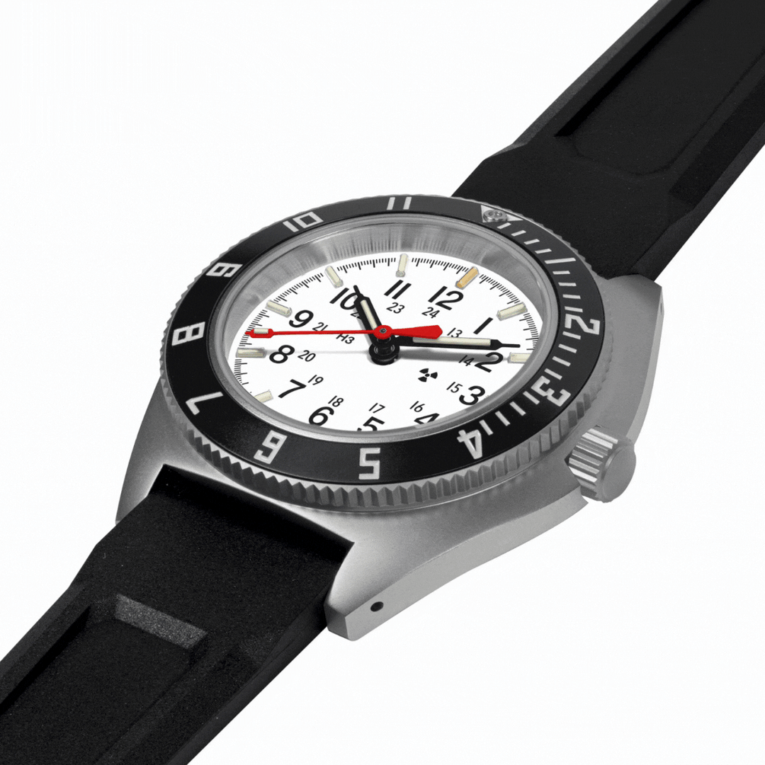 41mm SSNAVArctic Edition, Type II - Pilot's Automatic 41mm SSNAV Arctic-3pc Rubb