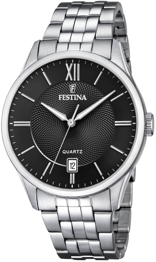 Classic Black / Stainless Steel Black Dial