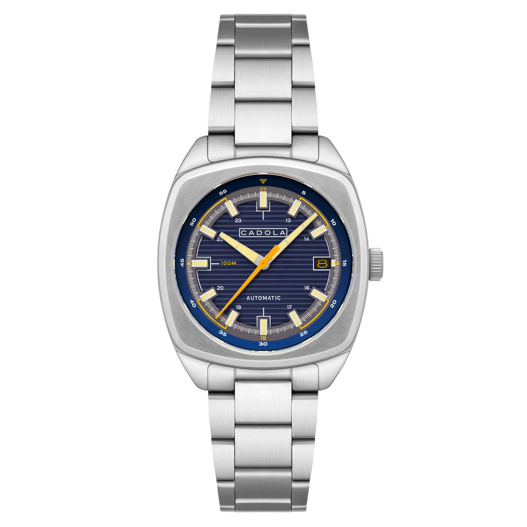 Buxton Automatic Blue/ Stainless Steel Stainless Steel | Blue Dial