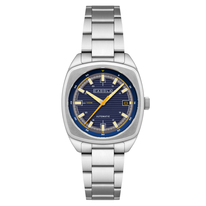Buxton Automatic Blue/ Stainless Steel Stainless Steel | Blue Dial