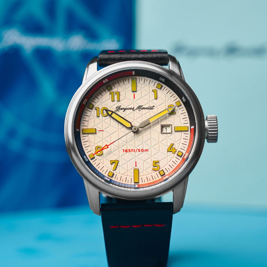 Roscana Quartz Grey / Leather | Grey Dial
