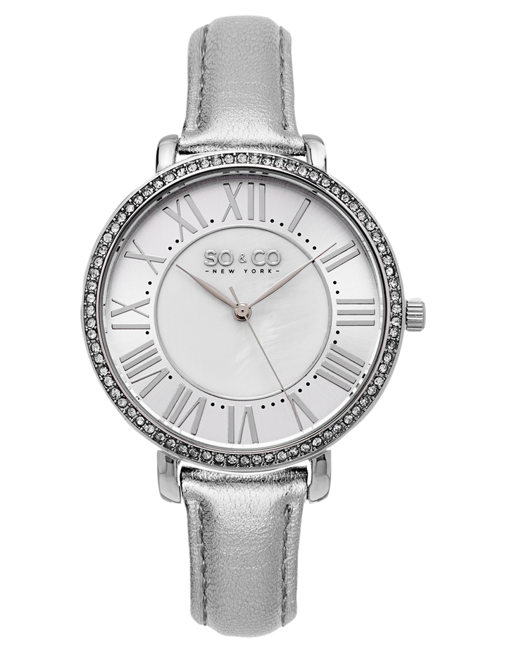 Chelsea 5090 Silver White Mother of Pearl Dial