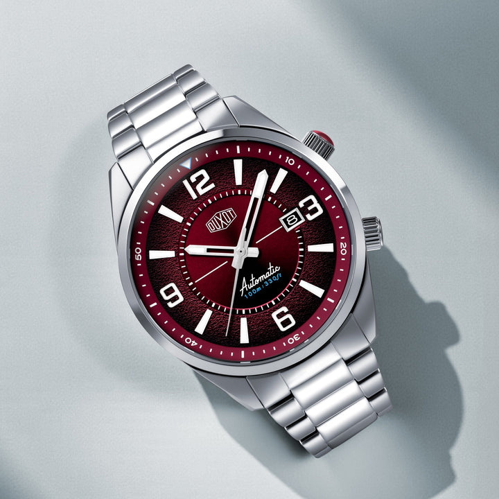 Ascensus Automatic Red / Stainless Steel | Red Dial