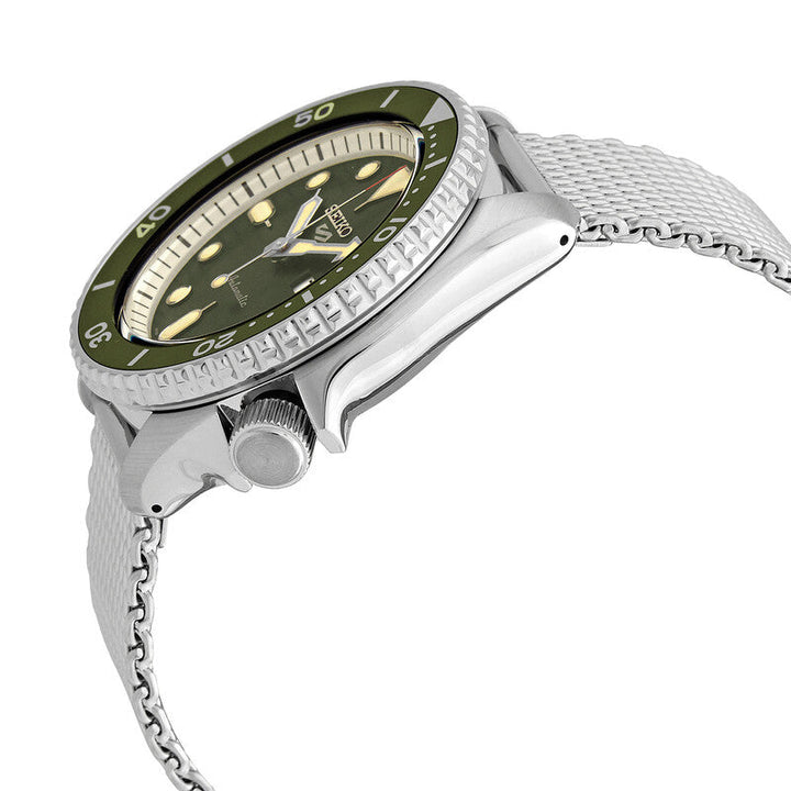 5 Sports SKX Series Green Dial / Silicone Strap Green Dial