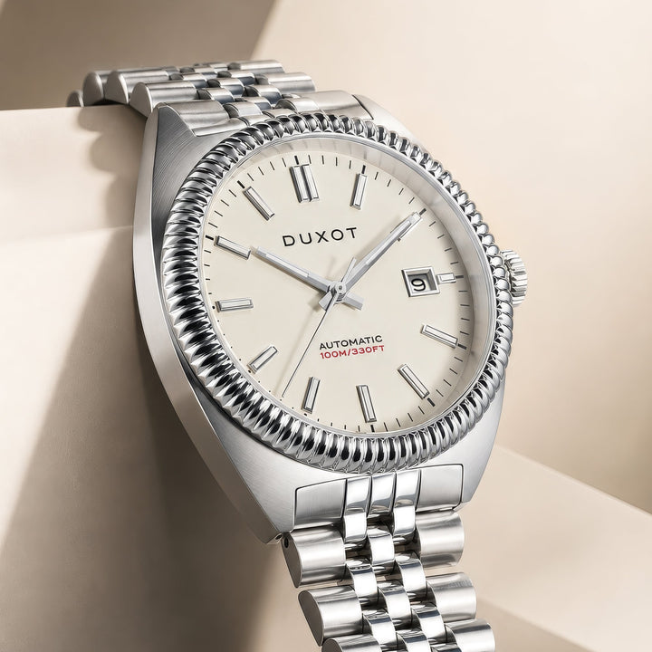 Siena Automatic Cream Dial / Stainless Steel Bracelet Cream White Dial