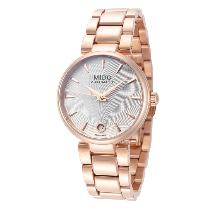 Baroncelli II 33 mm / Silver / Gold Silver Dial