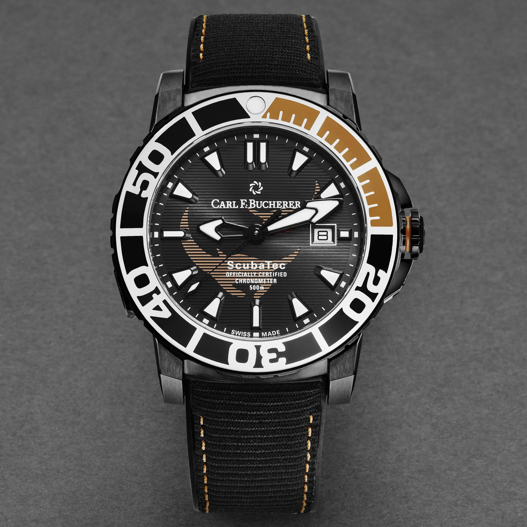 Patravi Black / Titanium Black Dial