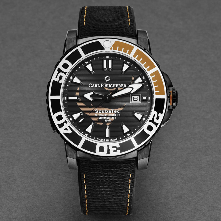 Patravi Black / Titanium Black Dial