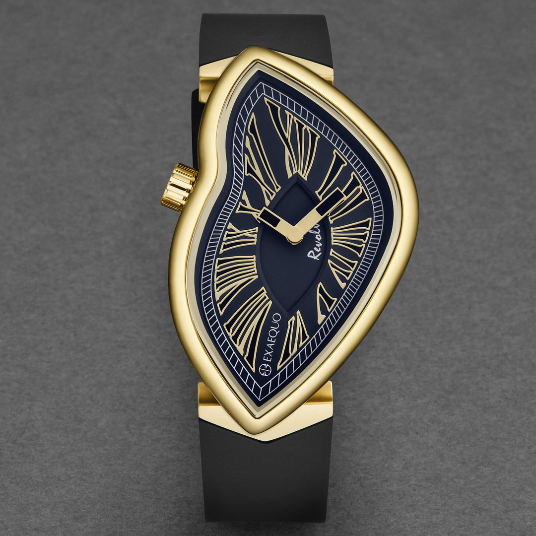 Revolve Blue / Black Blue Dial