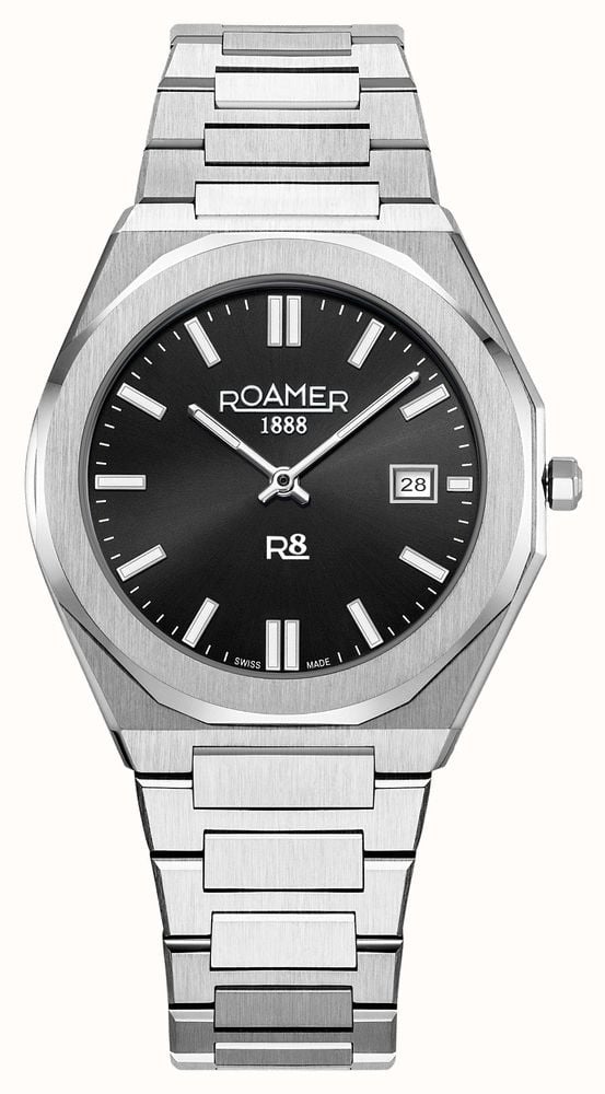 Roamer R8 Black Dial / Stainless Steel Black Dial