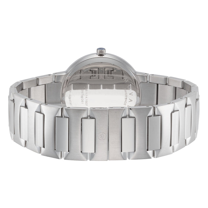 Temo 38mm / Black / Silver | Black Dial