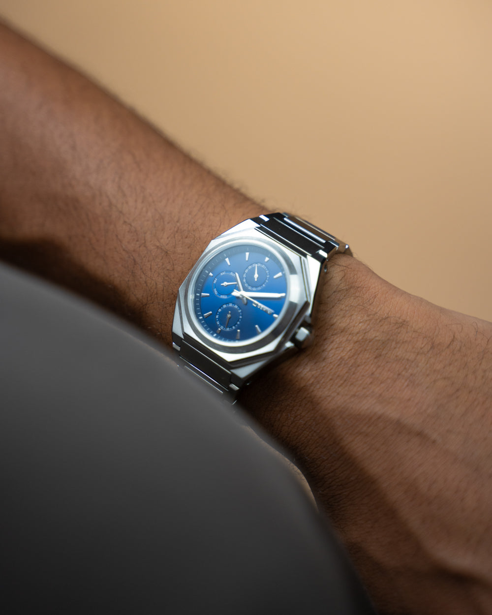 Ferro Silver Silver | Blue Dial