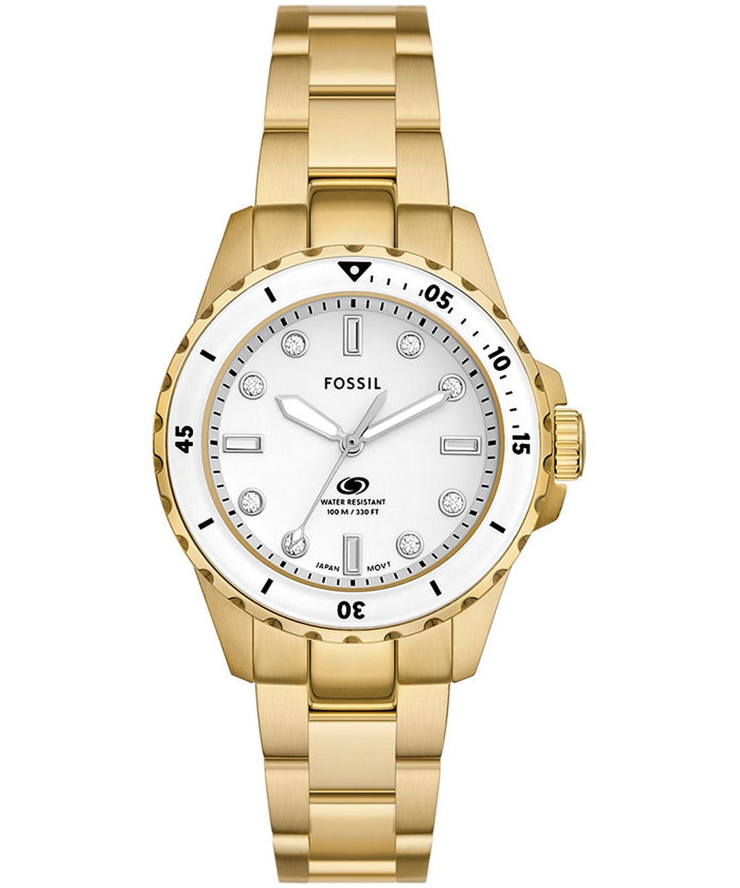 Blue Dive 36mm / Silver / Gold Silver Dial
