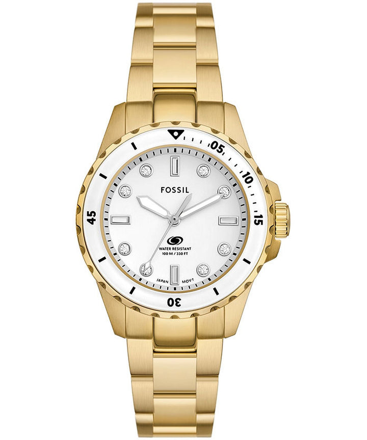 Blue Dive 36mm / Silver / Gold Silver Dial