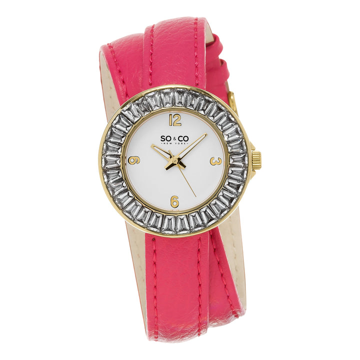 Chelsea Pink/Leather | Silver Dial