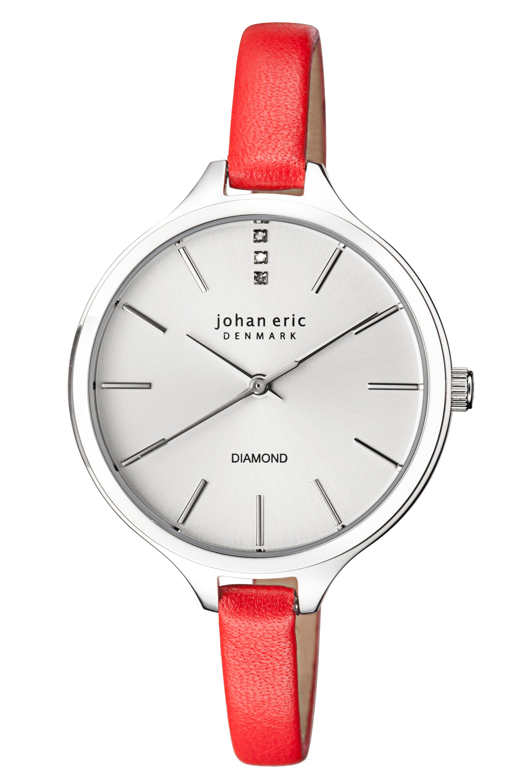 Johan Eric Herlev Slim (white, Red Leather)