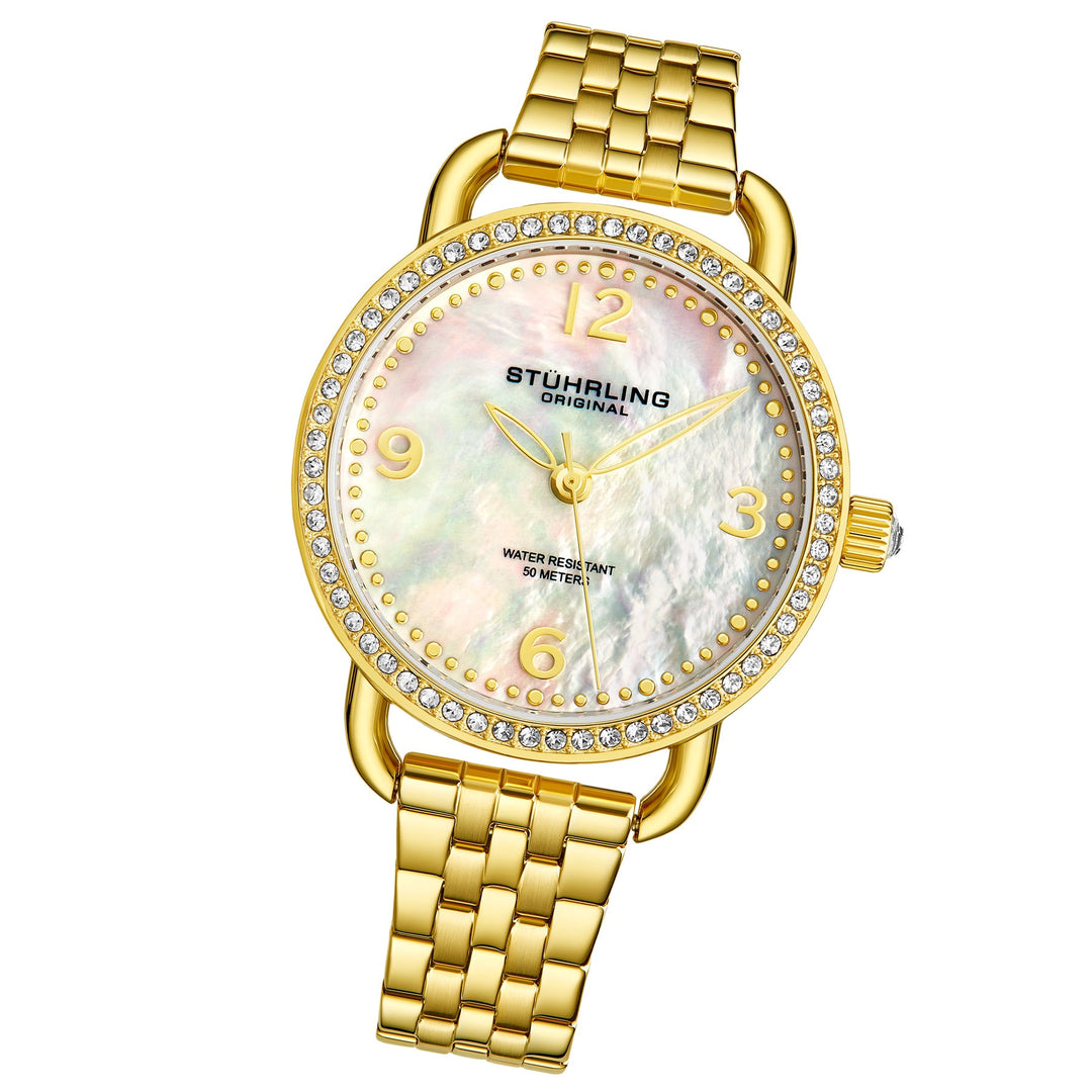 Symphony-3955.4 Gold Stainless Steel | Silver Dial