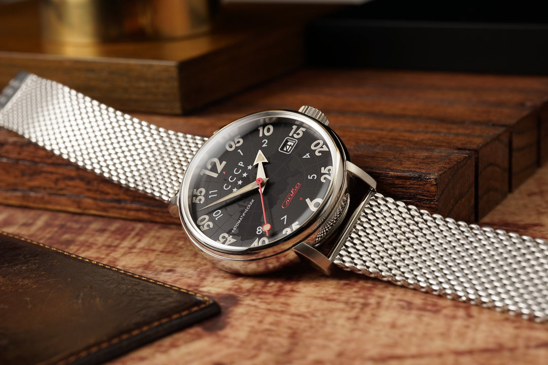 Heroes Comrade Silver / Black Dial | Black Dial