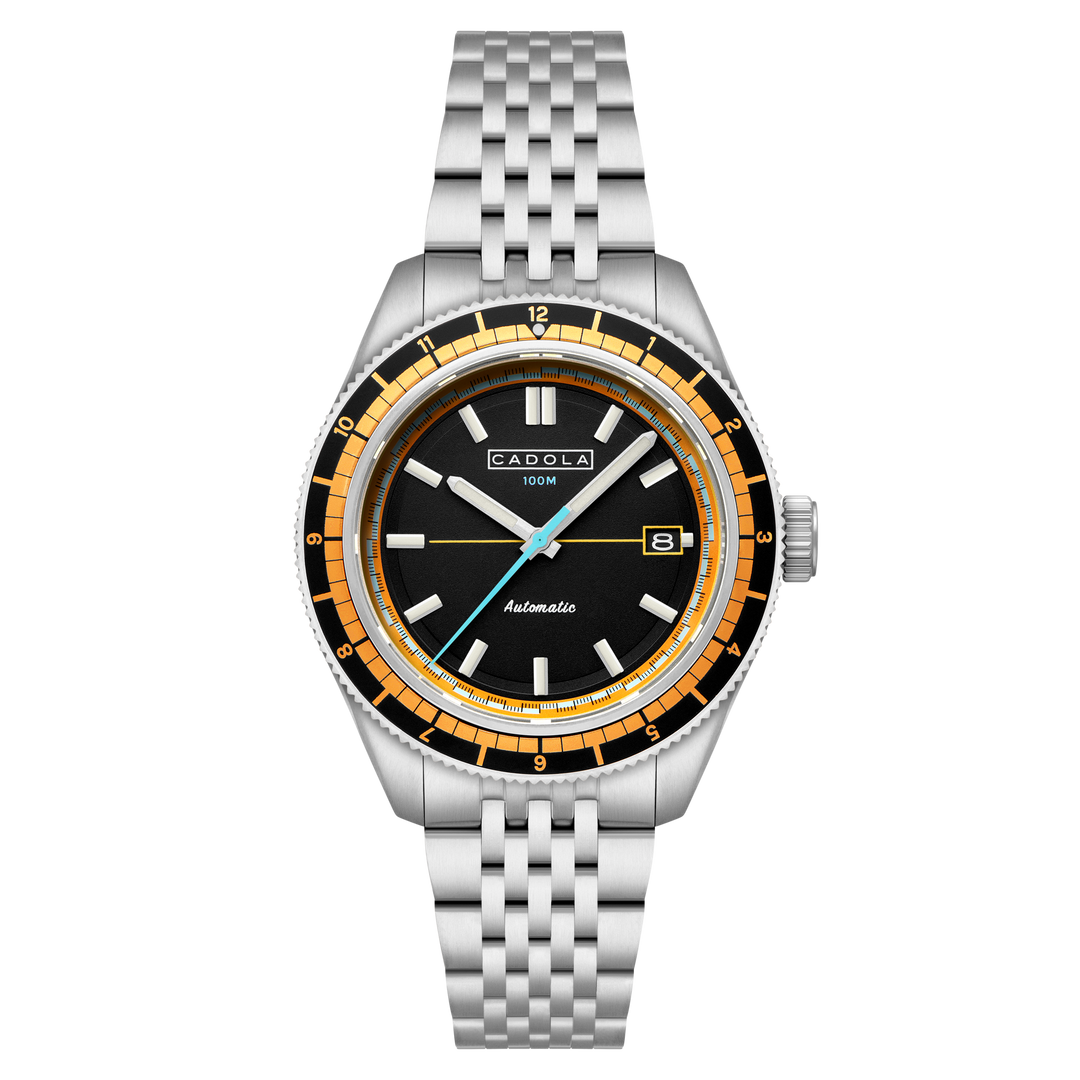 Ahrens Automatic Black & Gold / Stainless Steel | Black Dial