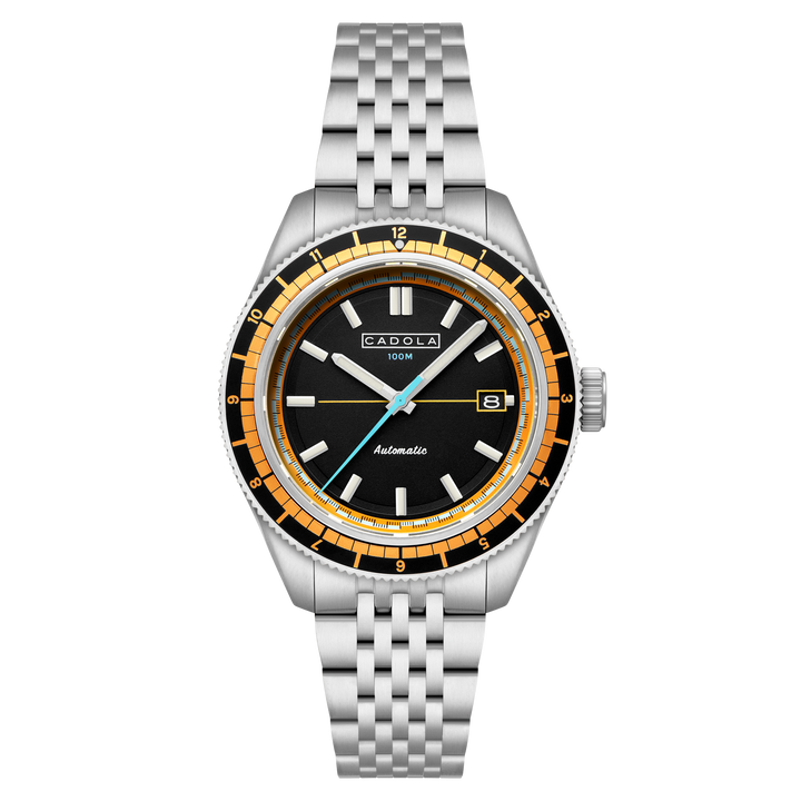 Ahrens Automatic Black & Gold / Stainless Steel | Black Dial