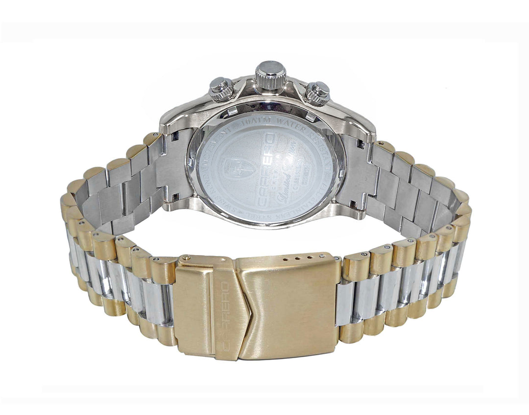 WINNER CIRCLE Light Blue-SS /2-Tone Gold Light Blue Dial