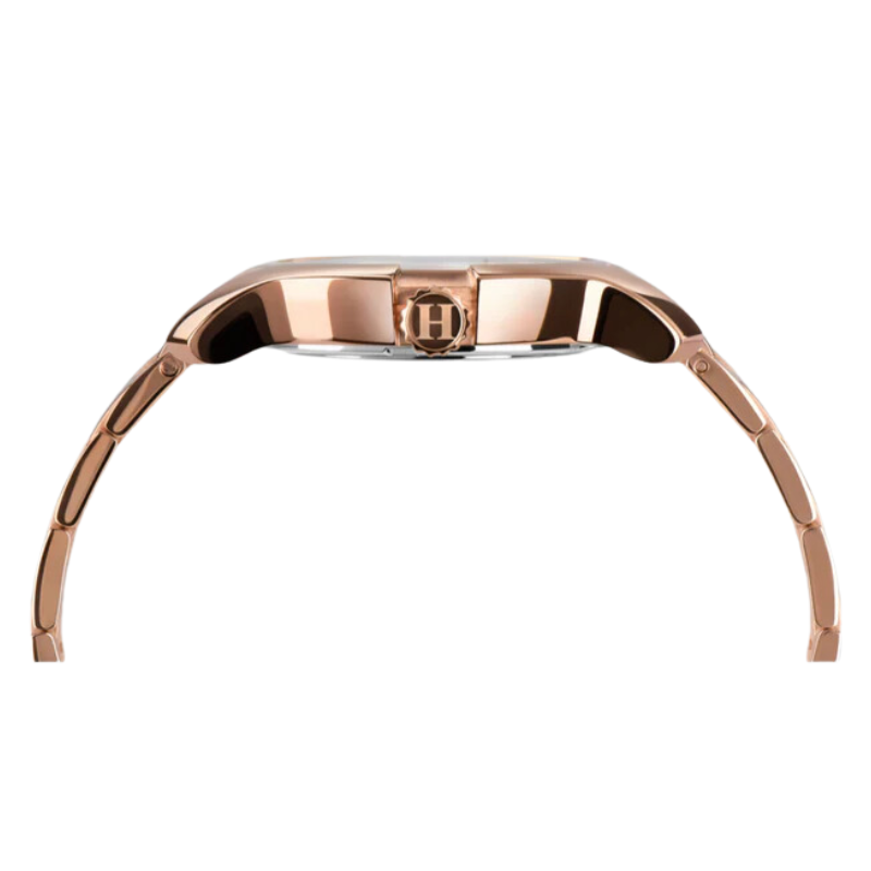 Women's Champagne Dial, 5N Rose Gold Case and Bracelet | Brown Dial