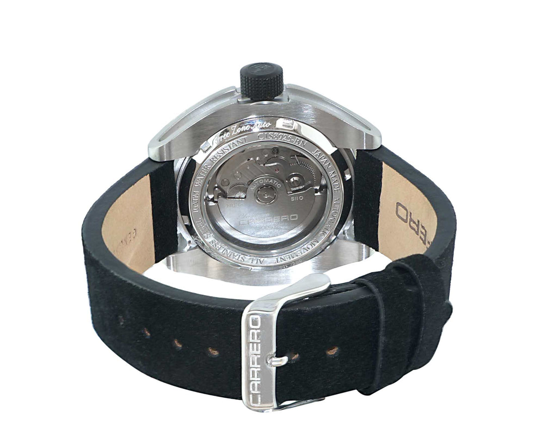 FreeZone-Auto Maroon / Black | Maroon Dial