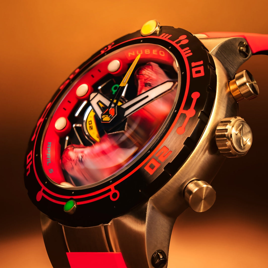 Opportunity Chronograph Star Trek First Contact Day Limited Edition Black / Rubb