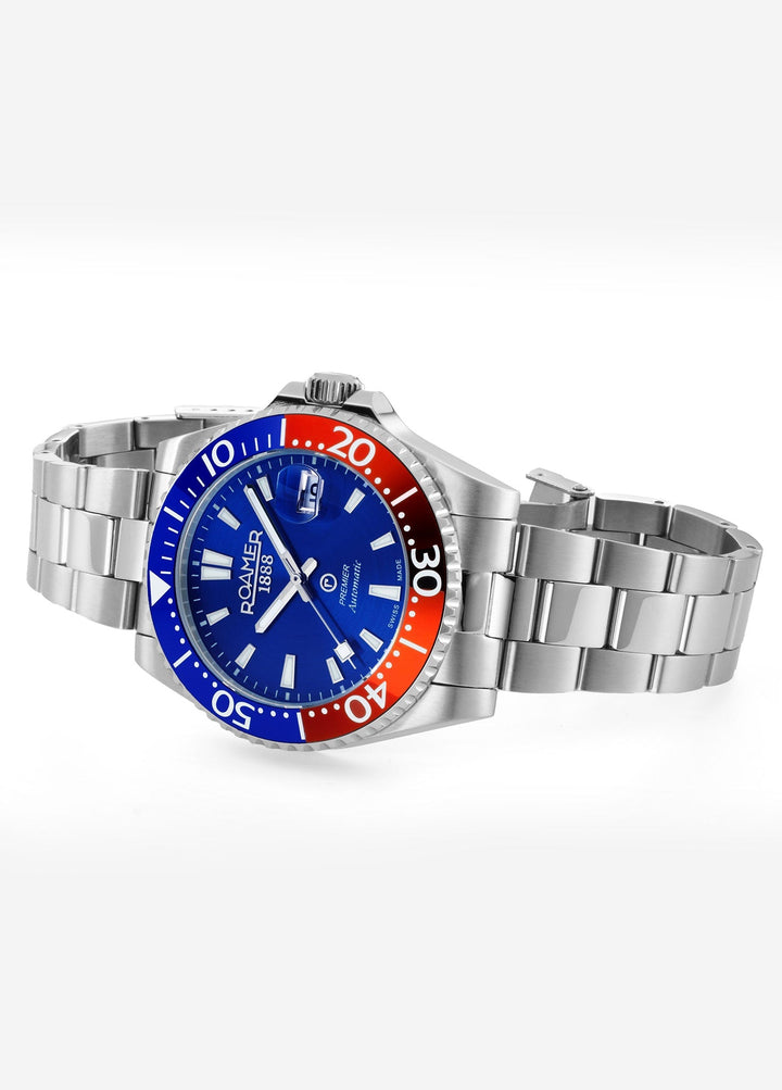 Premier A01-WA Blue Sunray Dial