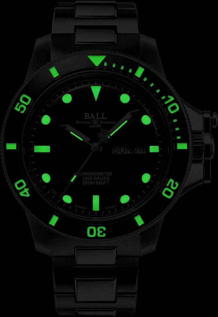 Egnineer Hydrocarbon Original 43mm Black / Steel Black Dial