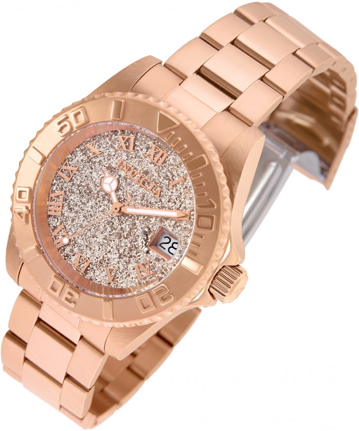 Angel Rose Gold-Tone Dial / Rose Gold-Tone Stainless Steel Bracelet Rose Gold Di