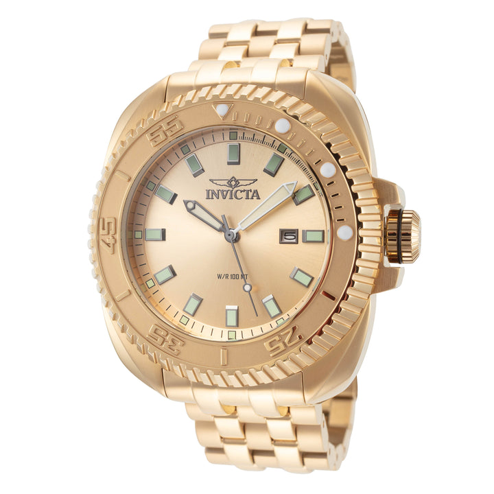 Coalition Forces 50mm / Gold / Gold | Gold Dial
