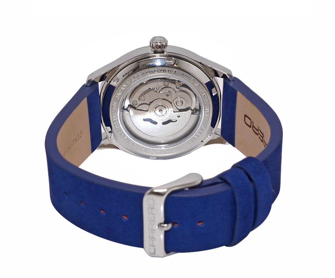 AEQUILUX SILVER TONE/BLUE -BLUE | Blue Dial