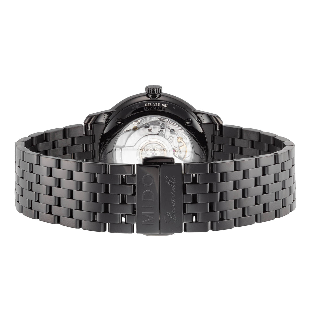 Baroncelli III 39mm / Black / Black | Black Dial