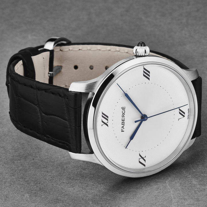 Alexei FAB-195 / Silver | Silver Dial