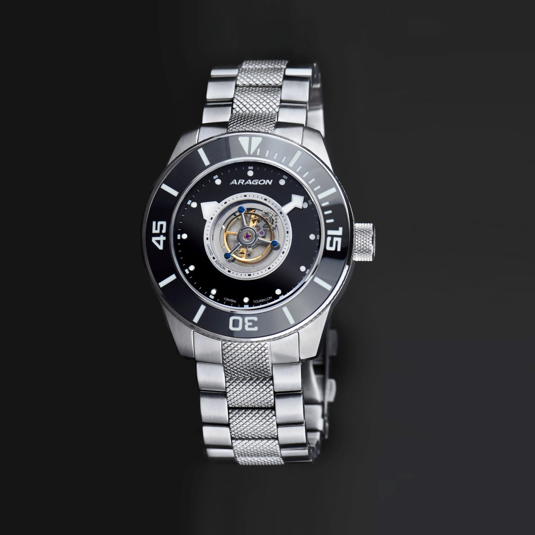 Divemaster Central Tourbillon Automatic 45mm - Black Dial | Black Dial