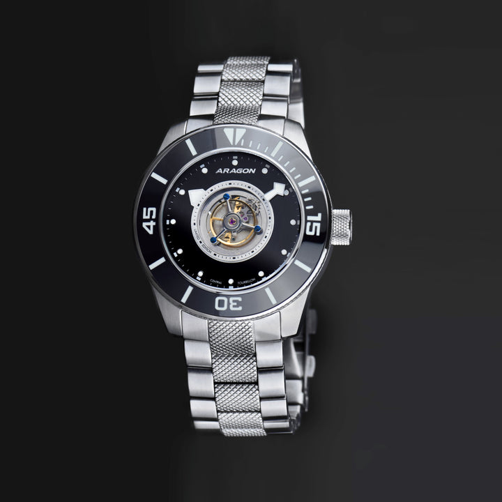 Divemaster Central Tourbillon Automatic 45mm - Black Dial | Black Dial